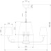 Подвесная люстра Milos 60153/6 никель Eurosvet