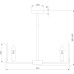 Потолочная люстра Marble 60158/5 латунь Eurosvet