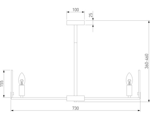 Потолочная люстра Marble 60158/7 латунь Eurosvet Потолочная люстра Marble 60158/7 латунь Eurosvet