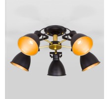 Потолочная люстра Denley 70112/5 черный Eurosvet