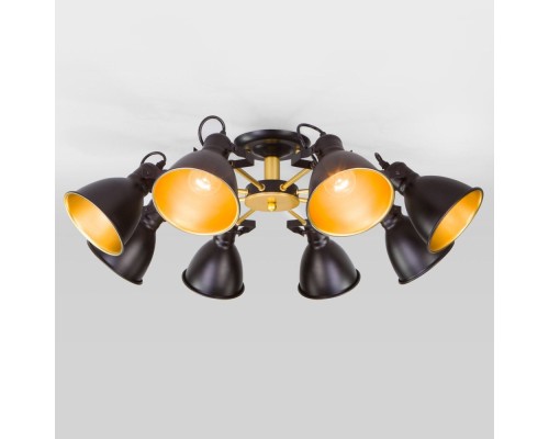 Потолочная люстра Denley 70112/8 черный Eurosvet Потолочная люстра Denley 70112/8 черный Eurosvet