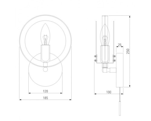 Бра Gallo 70121/1 белый Eurosvet Бра Gallo 70121/1 белый Eurosvet