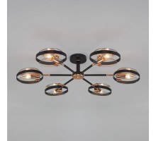 Потолочная люстра Gallo 70121/6 черный Eurosvet