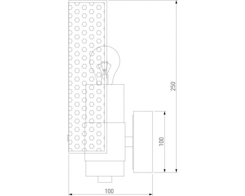 Бра Grino 70139/1 никель Eurosvet