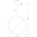 Подвесной светильник Element 90282/1 хром Eurosvet