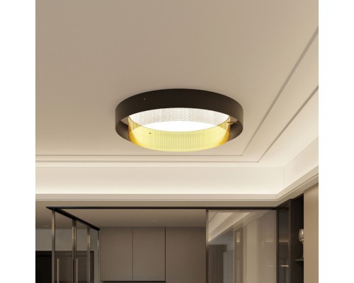 Потолочный светильник Imperio 90286/1 чёрный/золото Smart Eurosvet Потолочный светильник Imperio 90286/1 чёрный/золото Smart Eurosvet