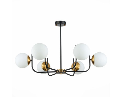 Потолочная люстра Ciane SLE1098-402-06 Evoluce Потолочная люстра Ciane SLE1098-402-06 Evoluce