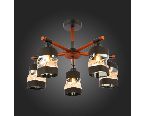Потолочная люстра Abiritto SLE114402-05 Evoluce Потолочная люстра Abiritto SLE114402-05 Evoluce