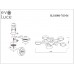 Потолочная люстра Faema SLE6006-702-06 Evoluce