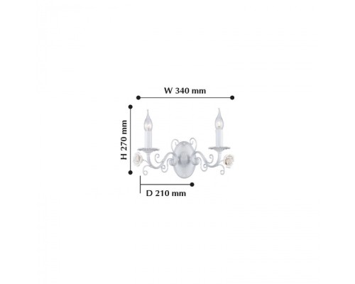 Бра Rosetta 2134-2W F-Promo Бра Rosetta 2134-2W F-Promo