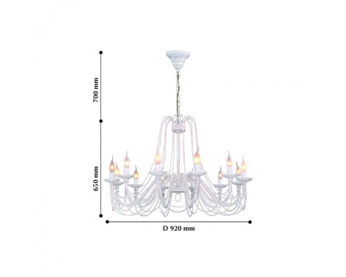 Подвесная люстра CHATEAU 2164-12P F-Promo Подвесная люстра CHATEAU 2164-12P F-Promo
