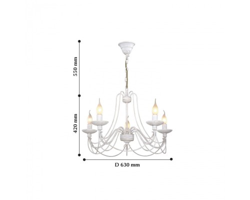 Подвесная люстра CHATEAU 2164-5P F-Promo Подвесная люстра CHATEAU 2164-5P F-Promo