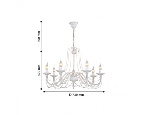 Подвесная люстра CHATEAU 2164-7P F-Promo Подвесная люстра CHATEAU 2164-7P F-Promo