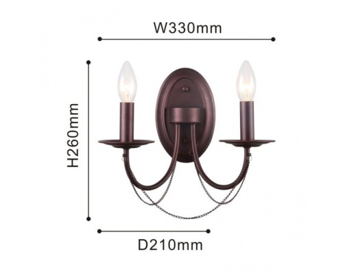Бра Plini 2590-2W F-Promo Бра Plini 2590-2W F-Promo