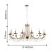 Подвесная люстра Plini 2591-18P F-Promo