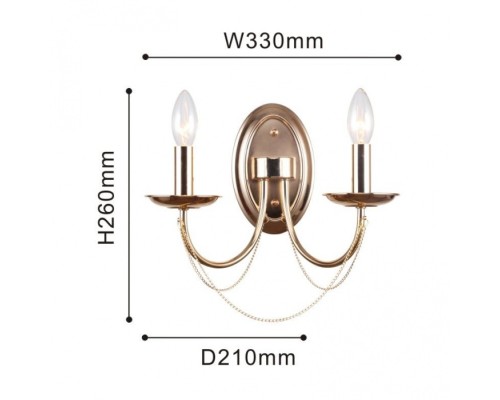 Бра Plini 2591-2W F-Promo Бра Plini 2591-2W F-Promo