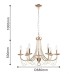 Подвесная люстра Plini 2591-7P F-Promo