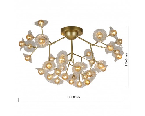 Потолочная люстра Clementina 2629-36U F-Promo