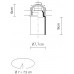 Точечный светильник Mono D14F1701 Fabbian