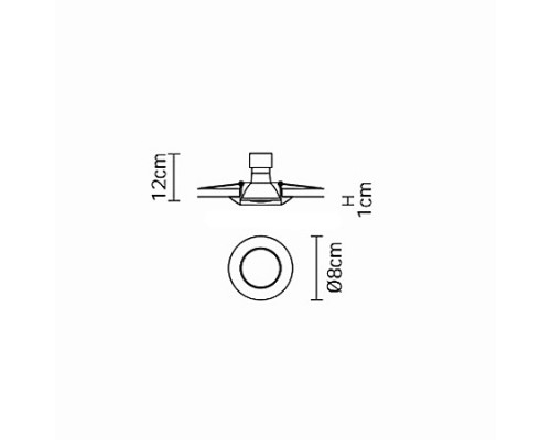 Точечный светильник Venere D55F2511 Fabbian Точечный светильник Venere D55F2511 Fabbian