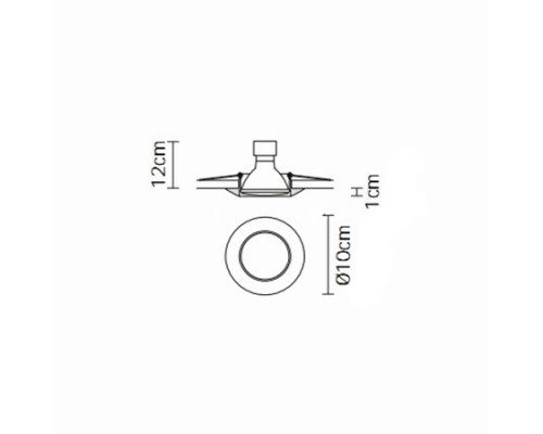 Точечный светильник Venere D55F3411 Fabbian Точечный светильник Venere D55F3411 Fabbian