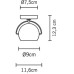 Спот Beluga D57G1331 Fabbian