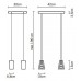 Подвесной светильник Flow D69A0700 flow Fabbian