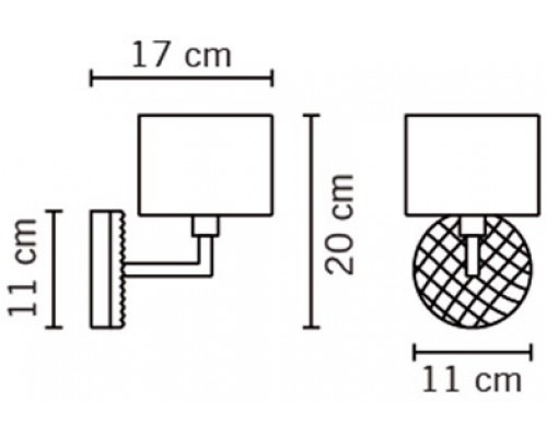 Бра D82D0101 Fabbian Бра D82D0101 Fabbian