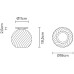 Потолочный светильник D82E0500 Fabbian