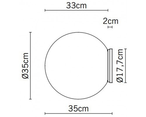 Настенно-потолочный светильник Lumi F07G2901 Fabbian