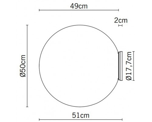 Настенно-потолочный светильник Lumi F07G3301 Fabbian