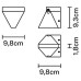 Настенный светильник Tripla F41D0176 Fabbian