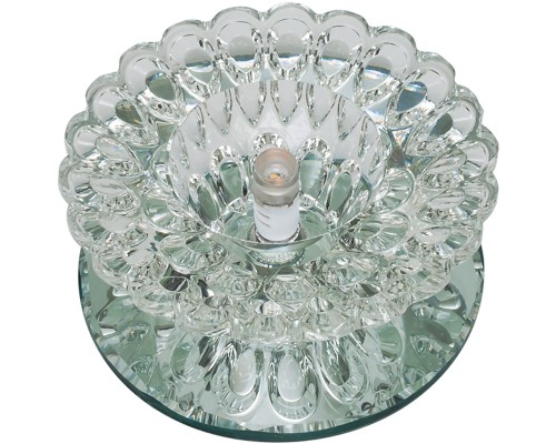 Точечный светильник Fiore DLS-F124 G4 GLASSY/CLEAR Fametto Точечный светильник Fiore DLS-F124 G4 GLASSY/CLEAR Fametto