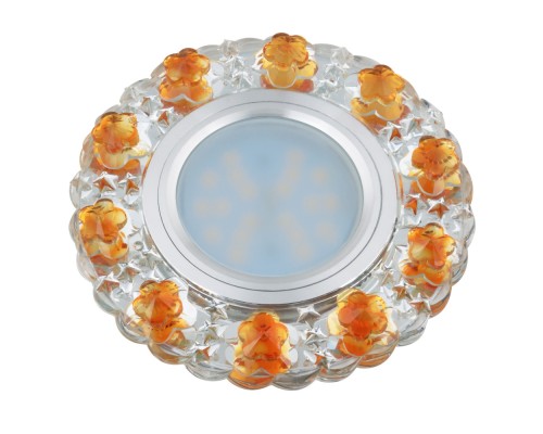 Точечный светильник Luciole DLS-L129 GU5.3 CHROME/GOLD Fametto Точечный светильник Luciole DLS-L129 GU5.3 CHROME/GOLD Fametto