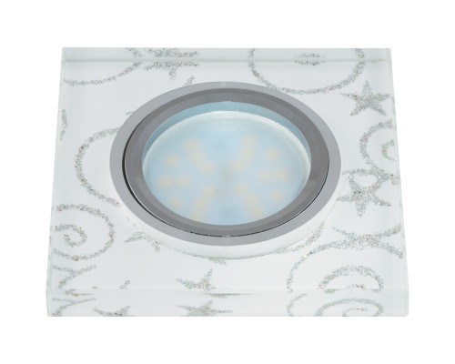Точечный светильник Peonia DLS-P203 GU5.3 CHROME/WHITE Fametto Точечный светильник Peonia DLS-P203 GU5.3 CHROME/WHITE Fametto