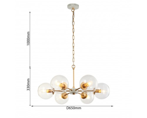 Подвесная люстра Marmore 2671-6P Favourite Подвесная люстра Marmore 2671-6P Favourite