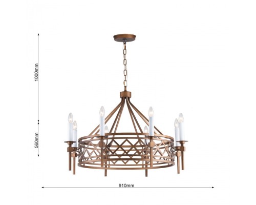 Подвесная люстра Eques 2878-8P Favourite Подвесная люстра Eques 2878-8P Favourite