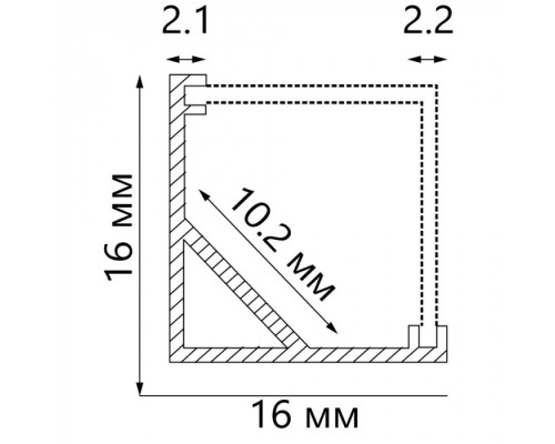 Профиль 10300 Feron Профиль 10300 Feron