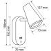 Спот PointTwo FR10002WL-L6W Freya