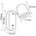 Спот PointThree FR10003WL-L4B Freya