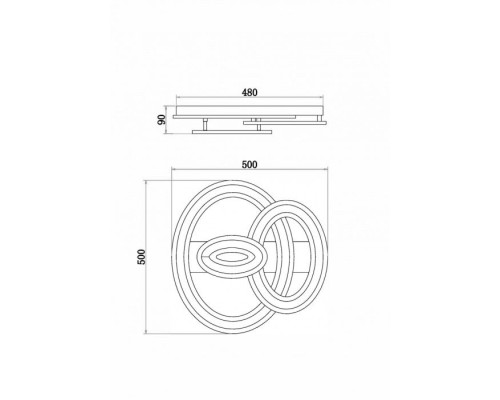 Потолочная люстра Sunny FR10022CL-L63W Freya Потолочная люстра Sunny FR10022CL-L63W Freya