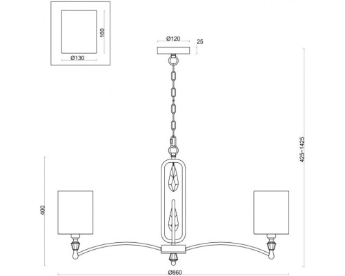 Подвесная люстра Riverside FR1007PL-08BS Freya Подвесная люстра Riverside FR1007PL-08BS Freya
