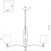 Подвесная люстра Riverside FR1007PL-08BS Freya