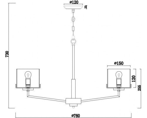 Подвесная люстра Karen FR5096PL-08CH Freya Подвесная люстра Karen FR5096PL-08CH Freya