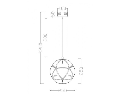 Подвесной светильник Amber FR5099PL-L6CH Freya Подвесной светильник Amber FR5099PL-L6CH Freya
