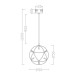 Подвесной светильник Amber FR5099PL-L6CH Freya
