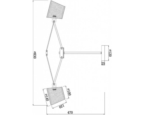 Потолочная люстра Gino FR5108PL-08CH Freya Потолочная люстра Gino FR5108PL-08CH Freya