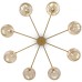Потолочная люстра Circle FR5183PL-08G Freya