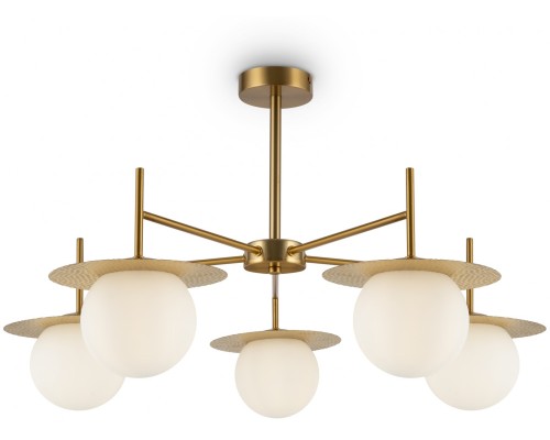 Потолочная люстра Camelia FR5202PL-05BS Freya Потолочная люстра Camelia FR5202PL-05BS Freya