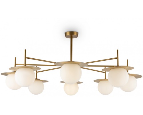 Потолочная люстра Camelia FR5202PL-08BS Freya Потолочная люстра Camelia FR5202PL-08BS Freya